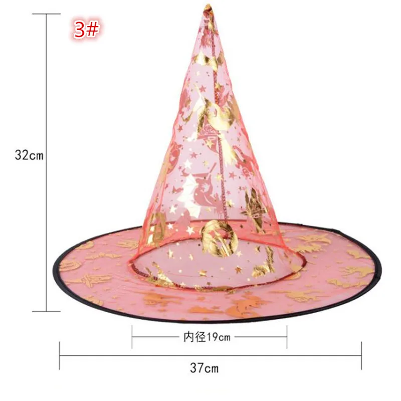 Хеллоуин ободок с хэллоуинской тематикой ведьма шляпа пиратские шапки дети взрослые маскарадные вечерние головные уборы выступления реквизит Хэллоуин вечерние поставки - Цвет: 3