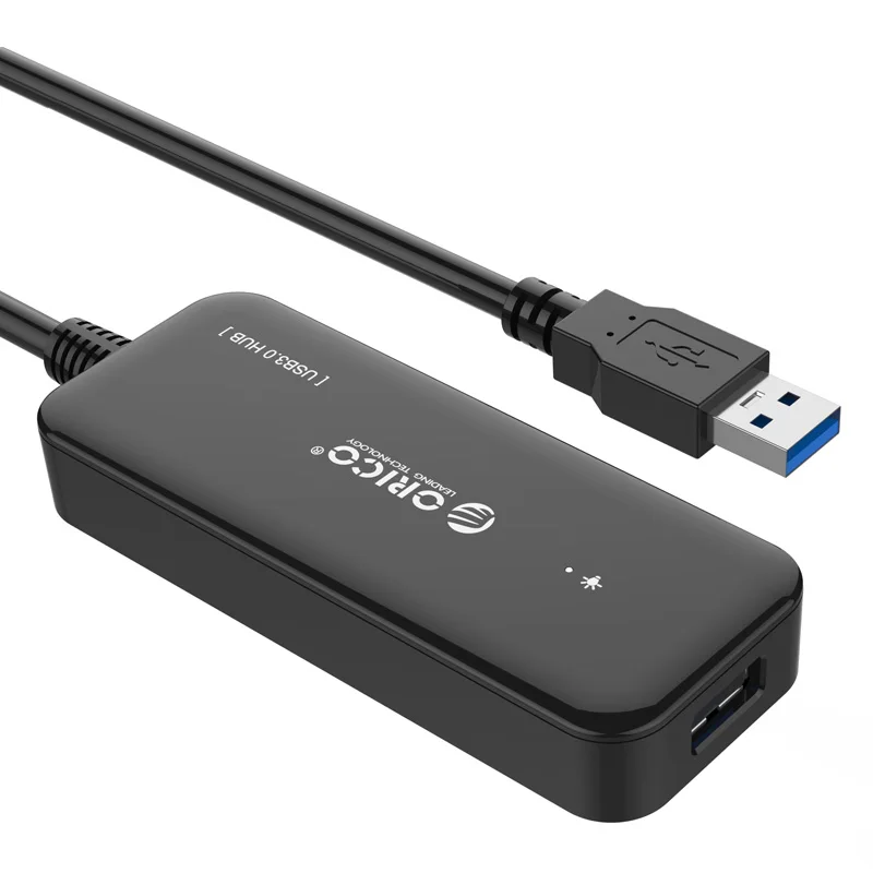 ORICO 4 порта USB 3,0 концентратор usb Высокоскоростной разветвитель 5 Гбит/с для Android телефона Windows Linux ноутбук ПК Apple Macbook Air PC планшет