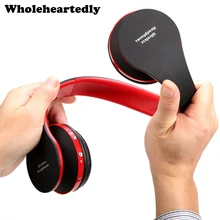 Folding HiFi Deep Bass Earphone Wired / Wireless Stereo Bluetooth Headphone Over-Ear Noise Cancelling Headset With Mic Fashion