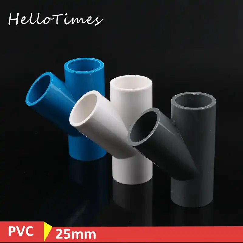 1pc UP CLOUD 20mm PVC Pipe 3 Way connector Garden Irrigation Y type 1/2