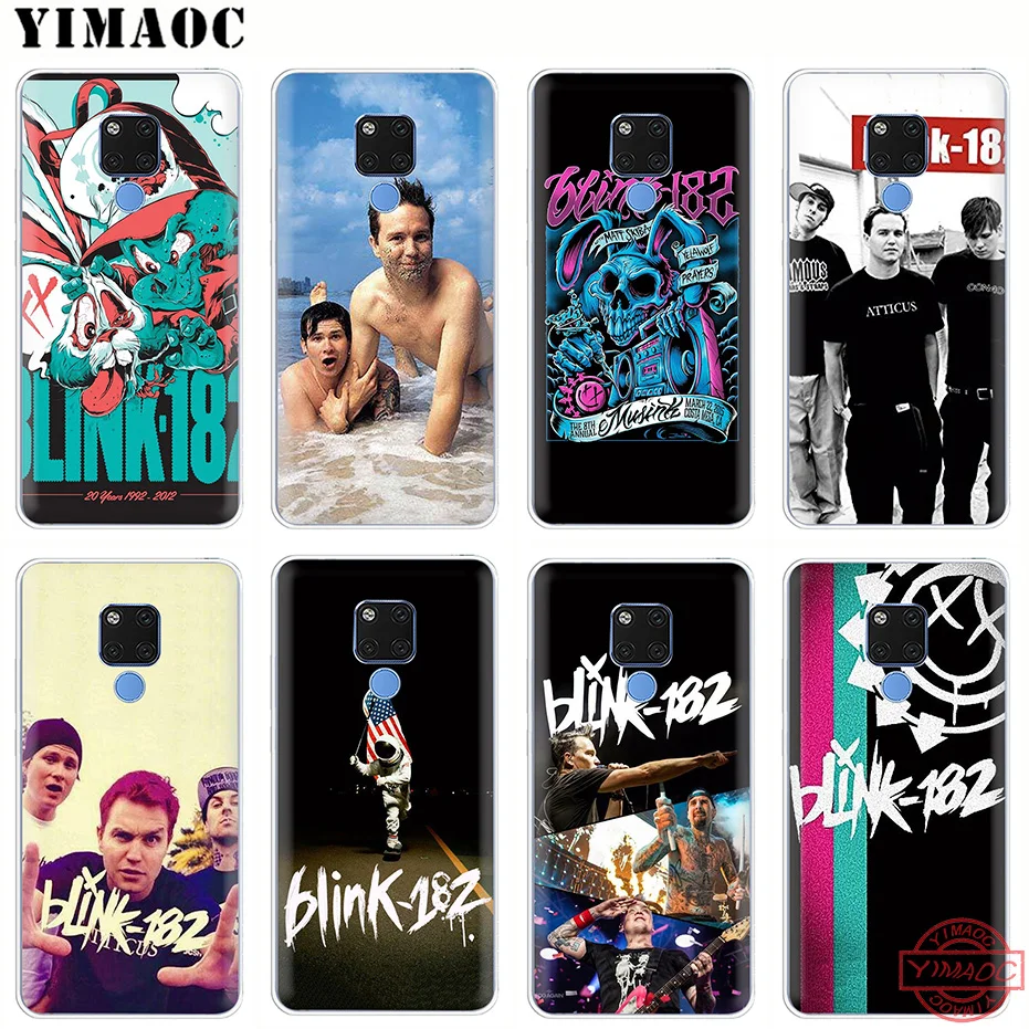 

YIMAOC Blink 182 Band Soft Silicone Phone Case for Huawei Mate 10 20 Lite Pro Nova 2 2i 3 3i 4 Lite TPU