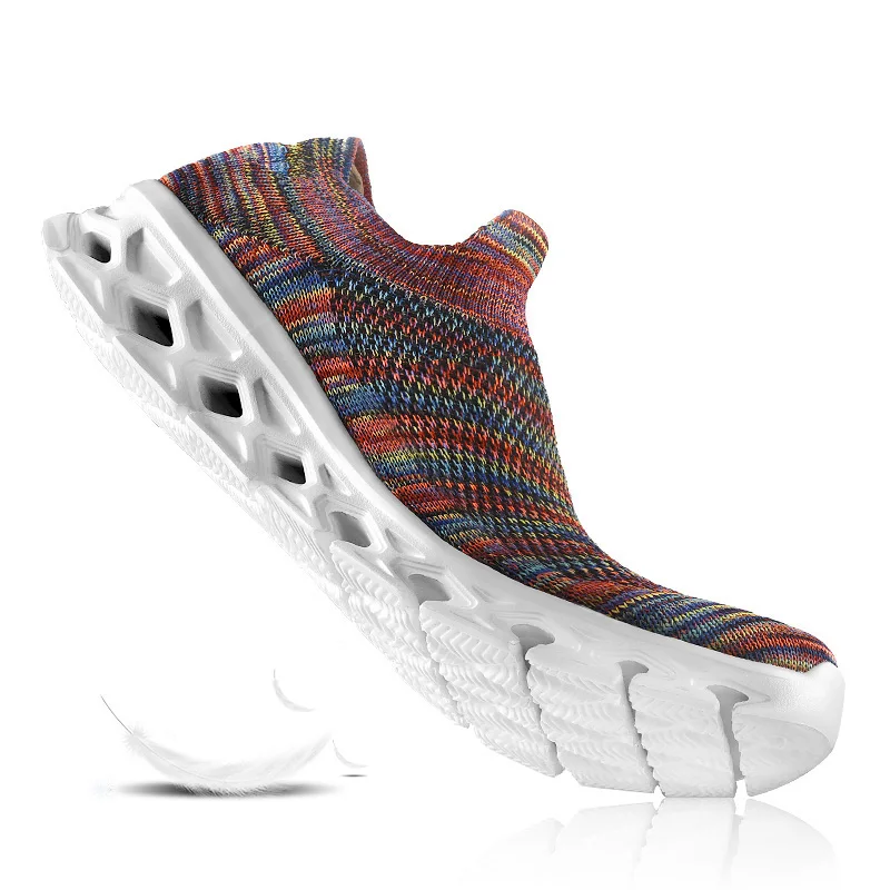 

Breathable Running Shoes For Couple Lover for Trainers Fly-knitted Male Lightweight Sock Outdoor Sports Comfortable baskets