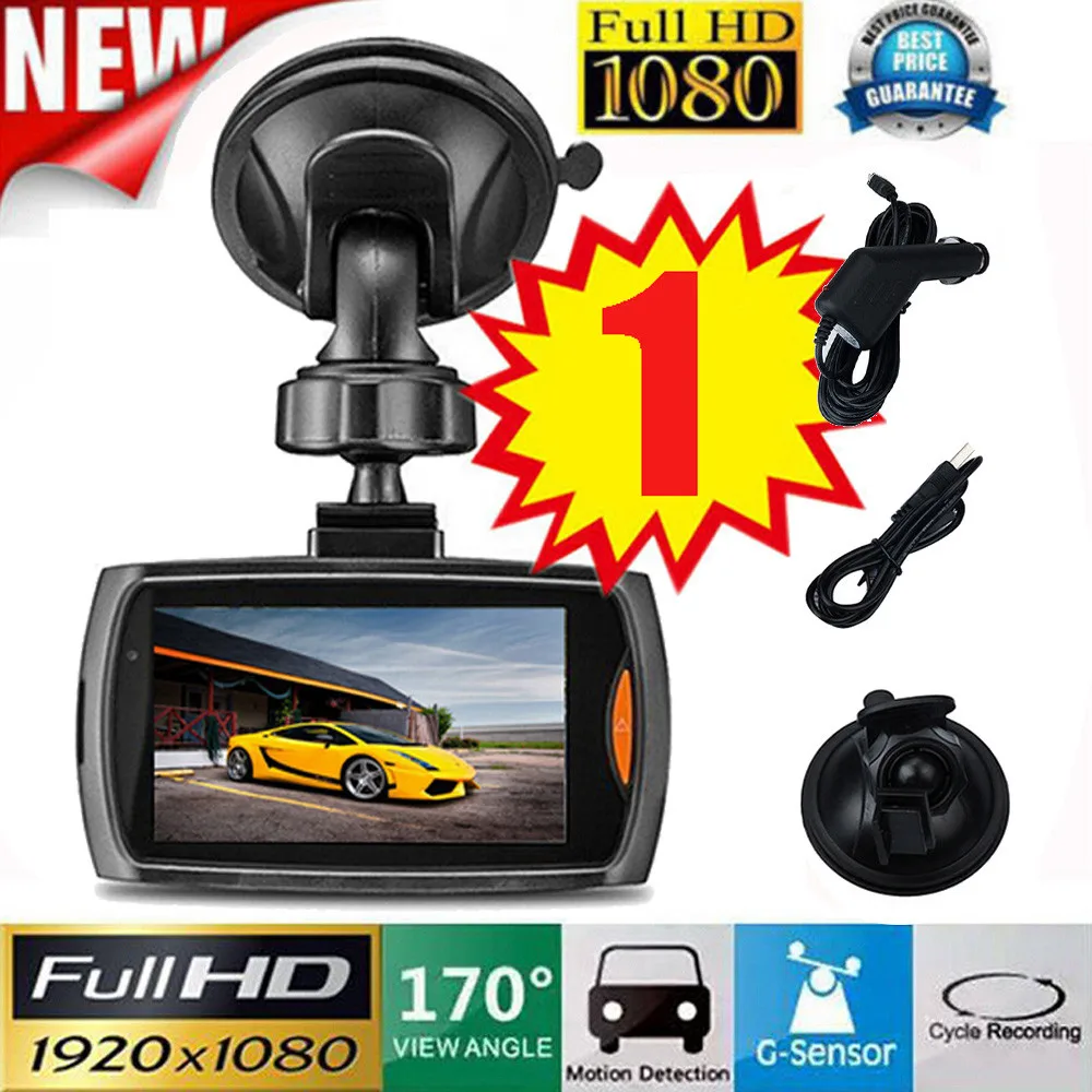 HIPERDEAL 2 дюймов LCD 1080P FHD Автомобильный видеорегистратор Автомобильная камера