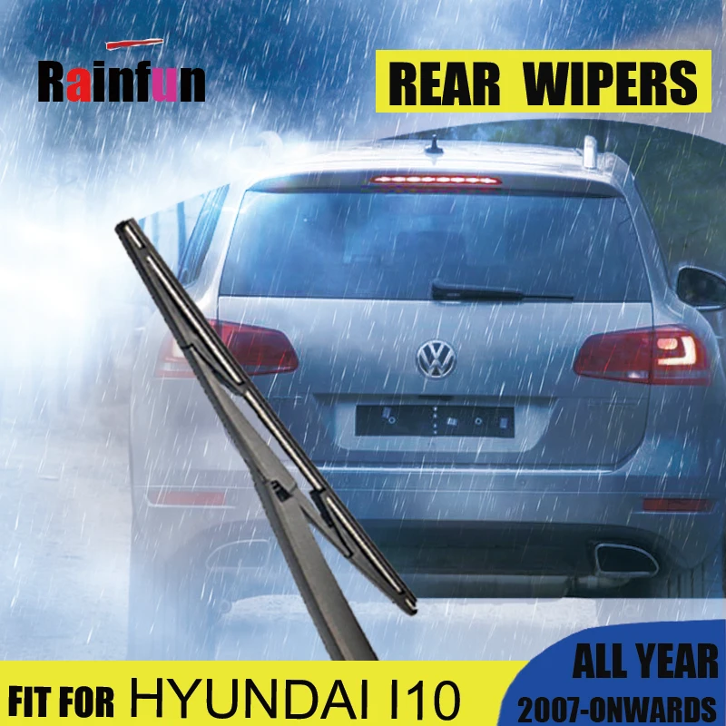 RAINFUN REAR WIPERS FOR Hyundai i10(07 ), 12" REAR WIPER BLADE FOR