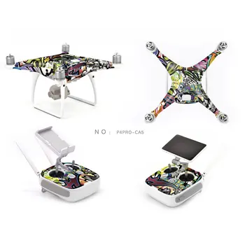 

PGYTECH stickers skin decals for Phantom 4 PRO (body+ RC )drone with camera Accessories Quadcopter drones CA5/CA6/CA11/CA14/CA15