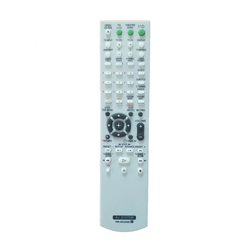 

Remote Control For Sony DAV-HDX265 HCD-DZ940K DAV-DZ280 DAV-DZ630 HCD-HDX665 DAV-DZ530 DAV-DZ20 DVD Home Theater System