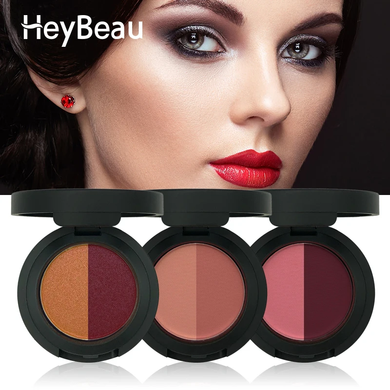 Women's Moisturizing 6 Colors Blusher Face Powder Makeup Facial Repair Powder Blush Cosmetic