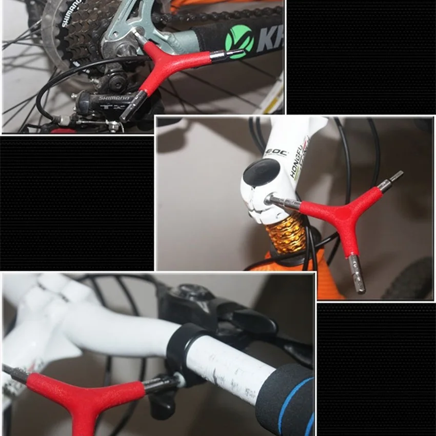 Y-образный гаечный ключ для велосипеда, внутренний шестигранный гаечный ключ 4 мм 5 мм 6 мм, шестигранный ключ для горного велосипеда, велосипедные аксессуары