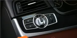 3 шт. ABS интерьер фара кнопка включения Обложки Накладка для BMW 5 серии F10 2011 2012 2013 2014 автомобилей стиль