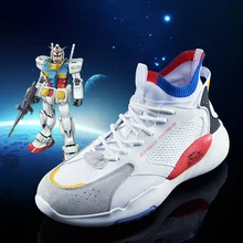 361 GUNDAM кроссовки летняя спортивная баскетбольная обувь Стильная Ограниченная серия дышащая подушка ретро Обувь 671921106F