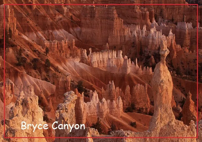 

USA Travel Magnets Gifts Bryce Canyon National Park Utah Travel Refrigerator Magnets 20492 Rectangle 78*54*3 mm