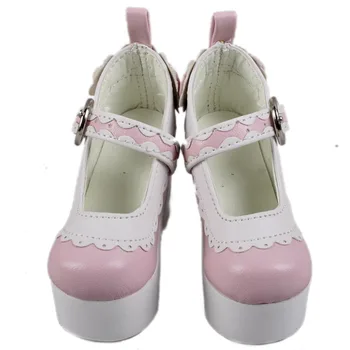 

[wamami] 55# Pink 1/3 SD DZ AOD BJD Dollfie High Heels Synthetic Leather Shoes