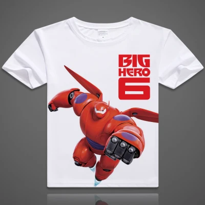 Повседневная футболка для женщин и мужчин big hero 6 Hiro Hamada футболка с цифровым принтом Футболка с большим героем - Цвет: 07