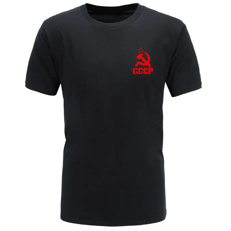 CCCP, футболки для мужчин, СССР, СССР, КГБ, Мужская футболка с коротким рукавом, футболки из хлопка, повседневные мужские топы, футболки