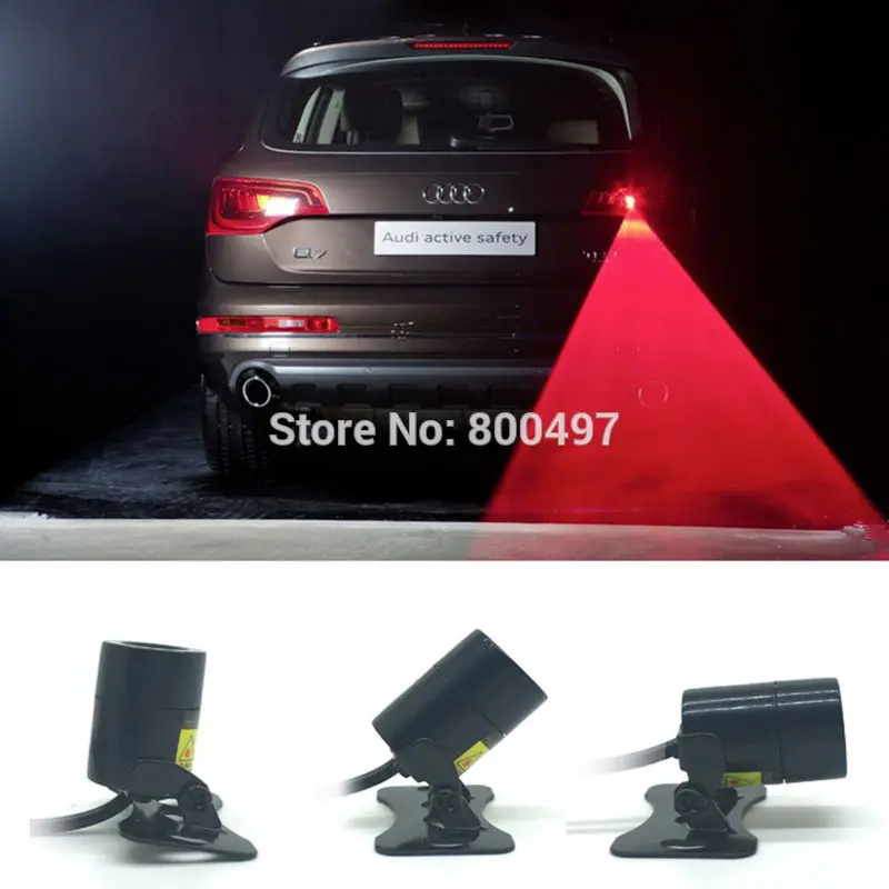 Newest Universal Auto Car Laser Fog Light Rear Anti Collision Driving