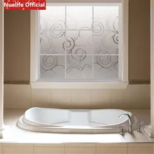 3D круг узор без клея Электростатическая пленка анти-плесени Антибактериальная УФ гостиная спальня ванная комната раздвижная офисная дверь пленка