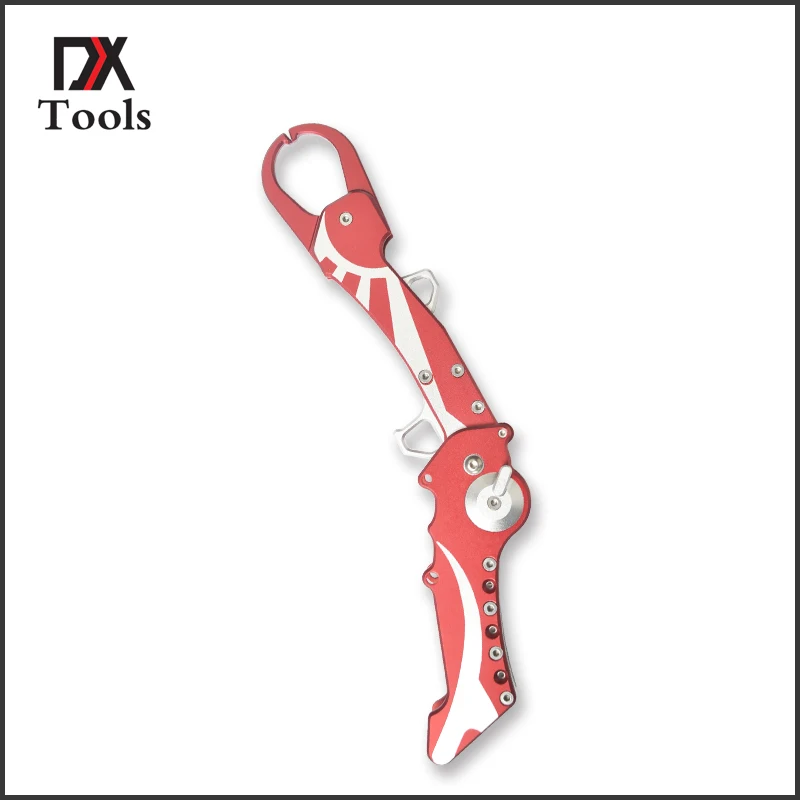 

Fishing Grip Aluminum Folding Lip Grip Fish Plier Scissor Hook Remover Line Cutter Accessories Equipment For Crap Fishing Set