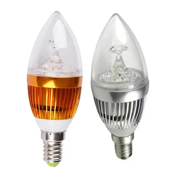 

10pcs LED candle dimmable E12 9W 110V 220V Light LED bulb lamp LED spot Light LED LIGHTING