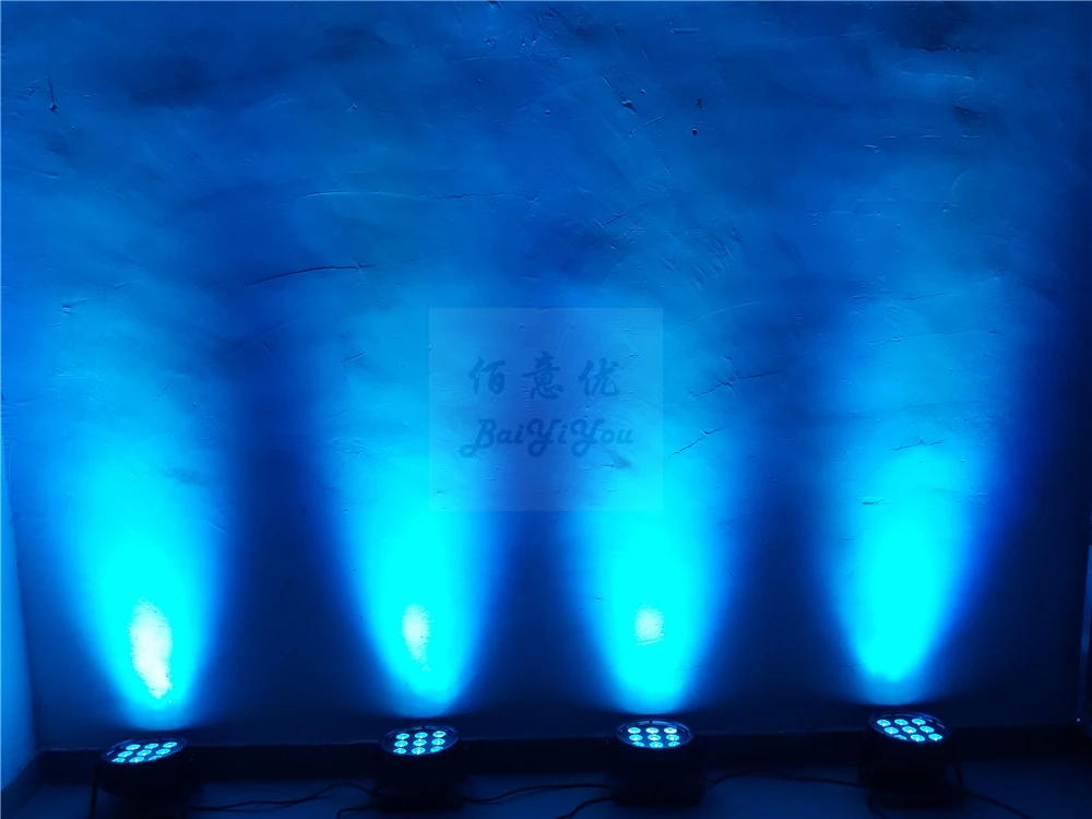 9pcs LED Flat PAR 41