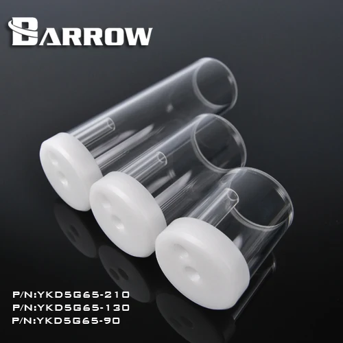 Billig Barrow 90mm, 130mm, 210mm zylinder computer fall wasser tank Split wasser kühlung refit combo reservoir für D5 MCP655 YKD5G65