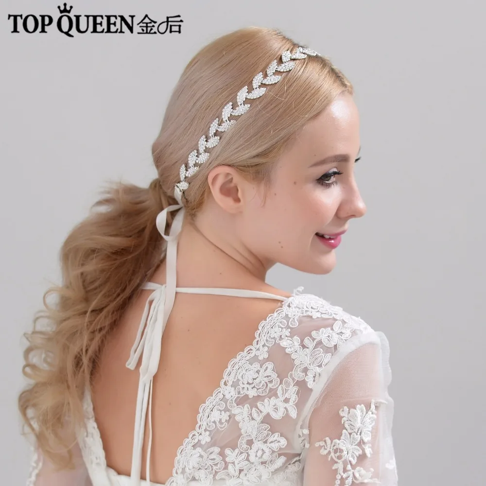 TOPQUEEN H198-S свадебные аксессуары для волос бриллиантовый головной убор невесты головной убор ободок головной убор женские модные вечерние волосы