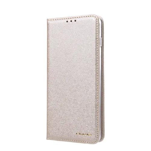 Кожаный бумажник чехол КРЫШКА ДЛЯ iPhonexsmax XS XR флип-чехол для телефона с держатель для карт Coque для Высокое качество - Цвет: Gold
