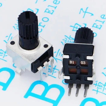 

200pcs RV09 Connector Vertical 10K B103 Potentiometer 0932 Adjustable Resistance 3 Feet B10K Long Handle 12.5MM