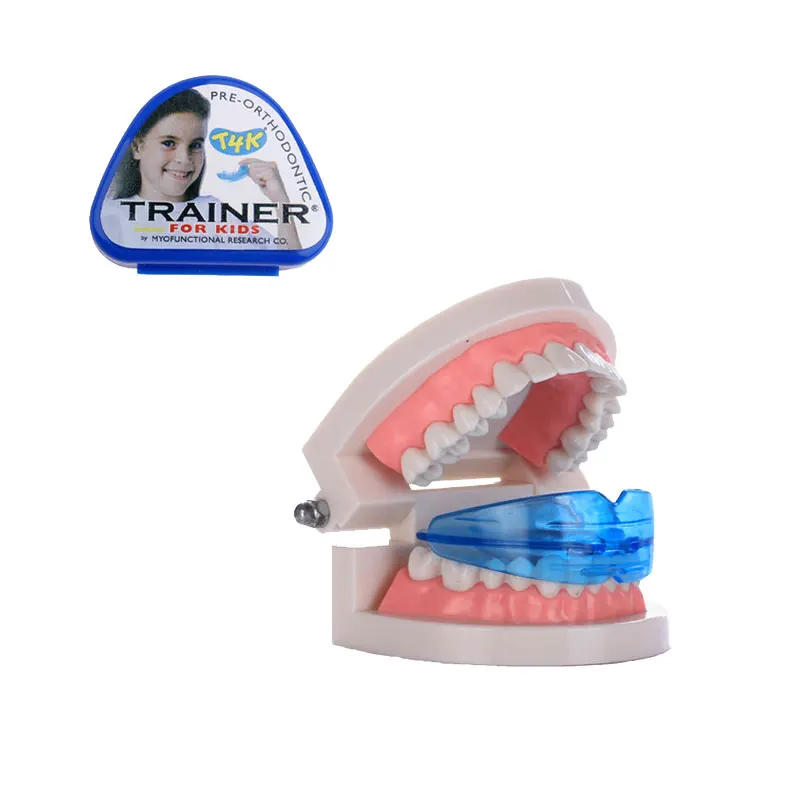 1pc T4K/T4A/T4B Dental Orthodontic Appliance Trainer Alignment Braces Mouthpieces For Tee th Straight /Alignment No Side Effects split side tee