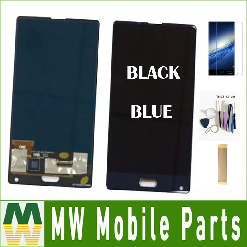 

Black Blue Color For Doogee Mix LCD Display Touch Screen Sensor Glass Digitizer Assembly With Kit