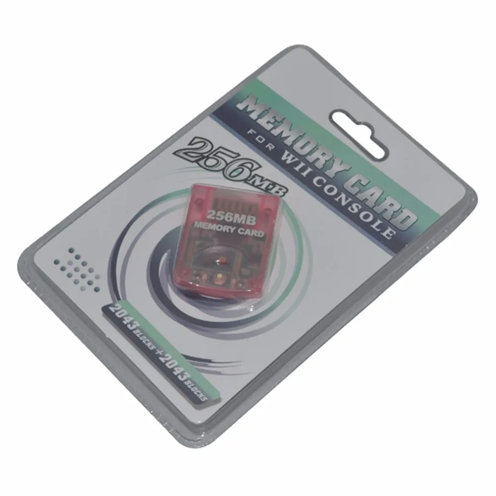 Высококачественный считыватель карт памяти для wii 256 MB для nintendo для wii, для GameCube для N-GC Рождественский подарок