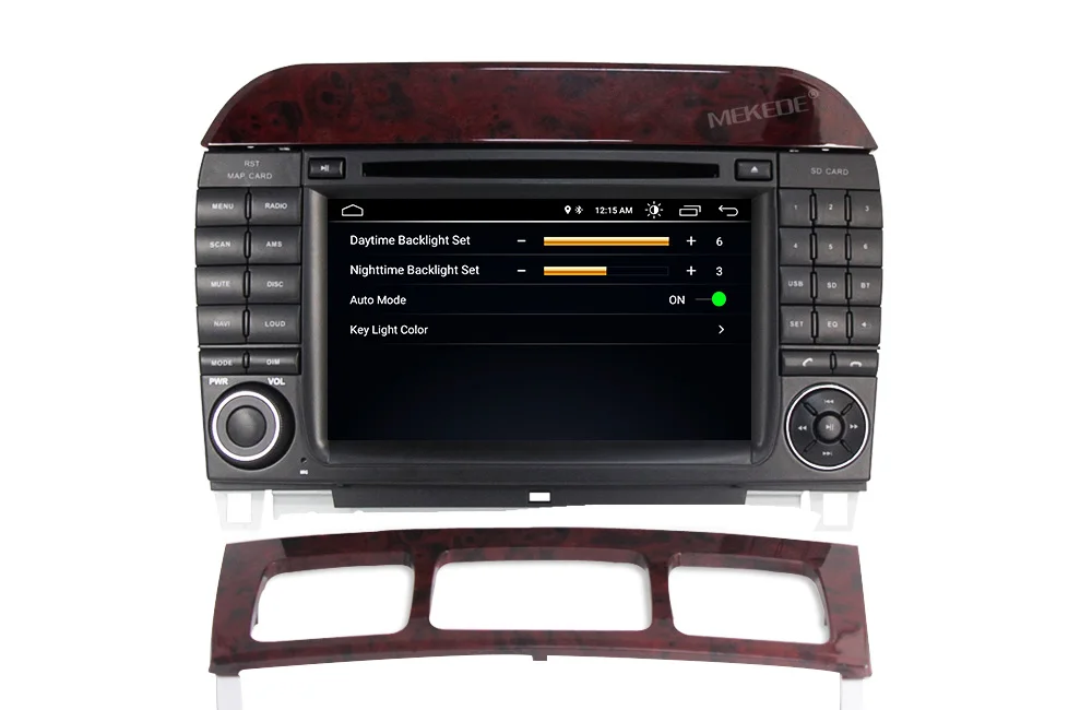 Best Free shipping 2DIN Android 8.1 Car dvd player radio For Mercedes Benz S-Class W220 W215 S280 S320 S350 S400 GPS Navi RDS BT WIFI 20