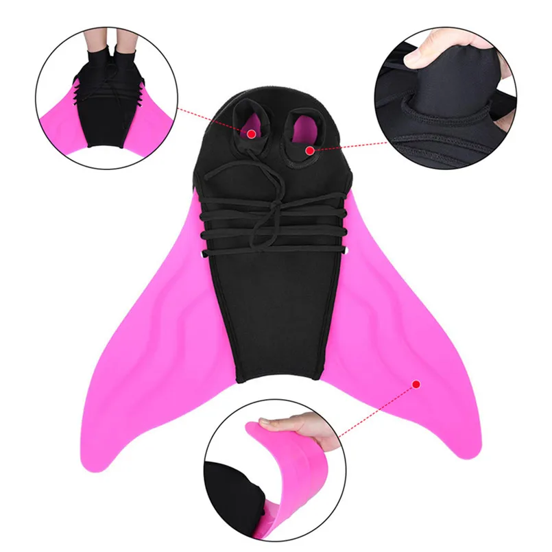 Child Adult Swimming Monofin Mermaid Foot Flipper Diving Mermaid Tail SwimBeginner Swimming Equipment Scuba Snorkeling Shoes Child Adult Swimming Monofin Mermaid Foot Flipper Diving Mermaid Tail SwimBeginner Swimming Equipment Scuba Snorkeling Shoes