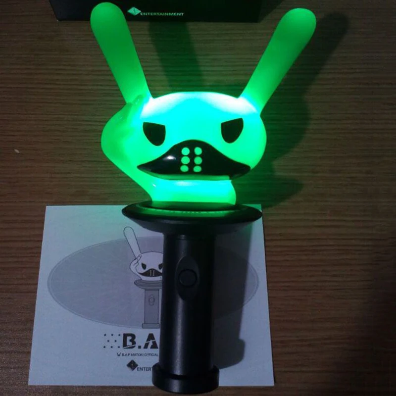 

Boxed KPOP B.A.P BAP Cosplay Concert MATOKI Light Stick Rabbit Bunny Lightstick Rod Anime Action Figure Toy Fans Gift