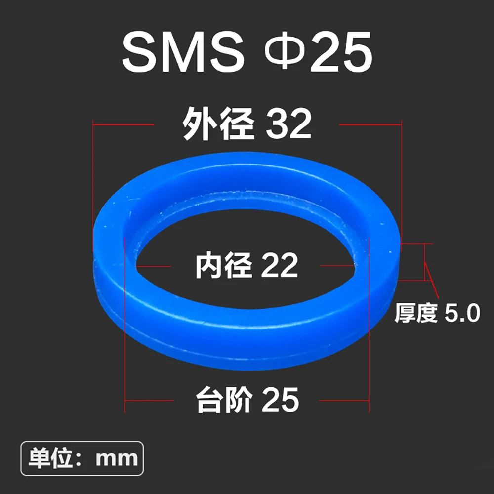 5 шт. подходит 19-108 мм OD Сварка SMS Union синяя силиконовая прокладка шайба уплотнительное кольцо Homebrew ремонт Repacement