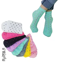 Теплые удобные хлопковые женские носки из бамбукового волокна, женские невидимые цветные для девочек и мальчиков, 5 пар = 10 шт., WS11