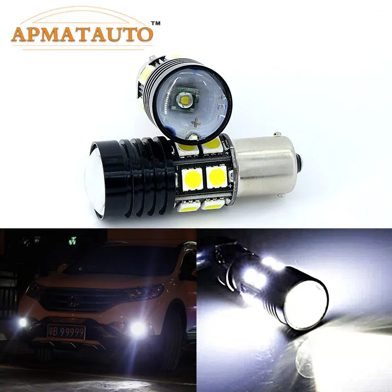 

2 x 1156 Q5 Chips No Error Car LED Bulbs Daytime Running Lights Bulb For VW Volkswagen Jetta MK6 Scirocco Sharan SEAT