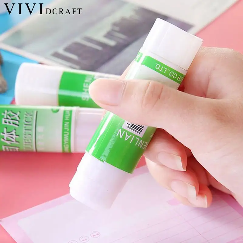 Vividcraft деревянная палочка клей палка ПВА Клей Papelaria 2 шт./упак. школьный твердый