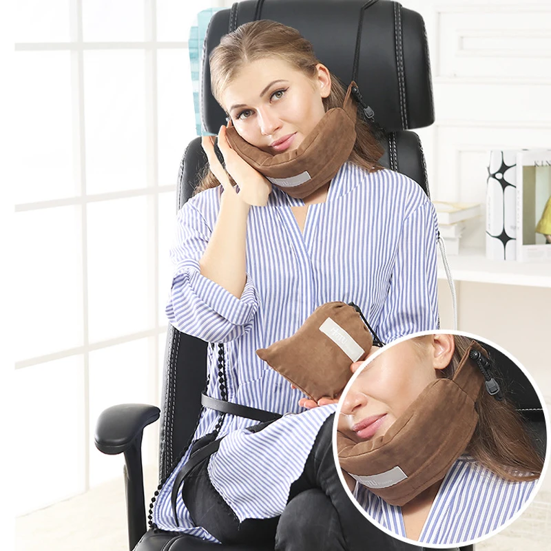 L082- Travel Pillow For Airplane Multi-function Car Pillow Neck Comfortable Memory Foam Sleeping Pillows Head Cushion (6)
