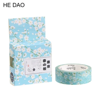 

Delicate Colorful Chic Tokyo Spring Flowers Animals Decorative Washi Tape DIY Scrapbooking Masking Tape School Office Supplies