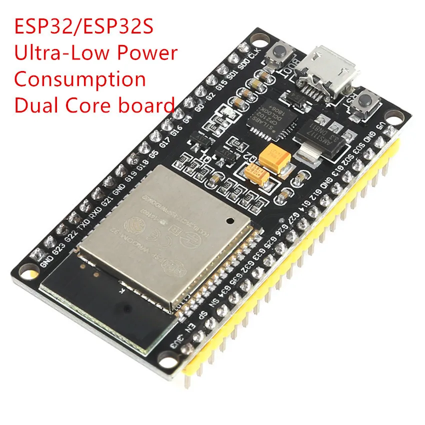 ESP32 ESP-32 ESP32S ESP-32S CP2102 беспроводная WiFi Bluetooth плата микро USB двухъядерный усилитель мощности модуль ультра-низкой мощности - Цвет: esp32 Low Power