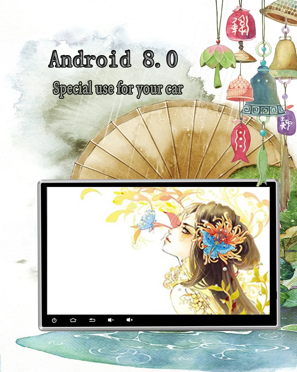 Clearance 10.1 " screen 4+32GB Android 9.0 Car DVD for Toyota Daihatsu Rush Terios Eco2006-12 Support Bluetooth Mirror Link CD Head Unit 4