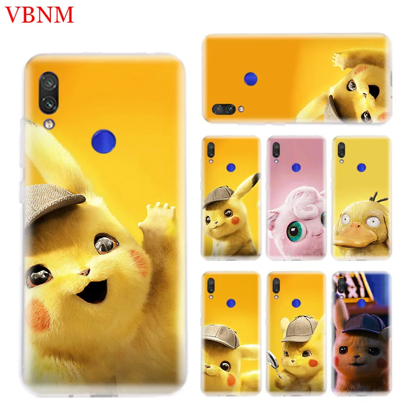 

Pikachue Movie Unique Phone Case For Xiaomi Redmi S2 Y3 Y2 Note 7 7S 6 5 Pro 4 4X Mi Pocophone F1 9 8 A2 lite Art Pattern Cover