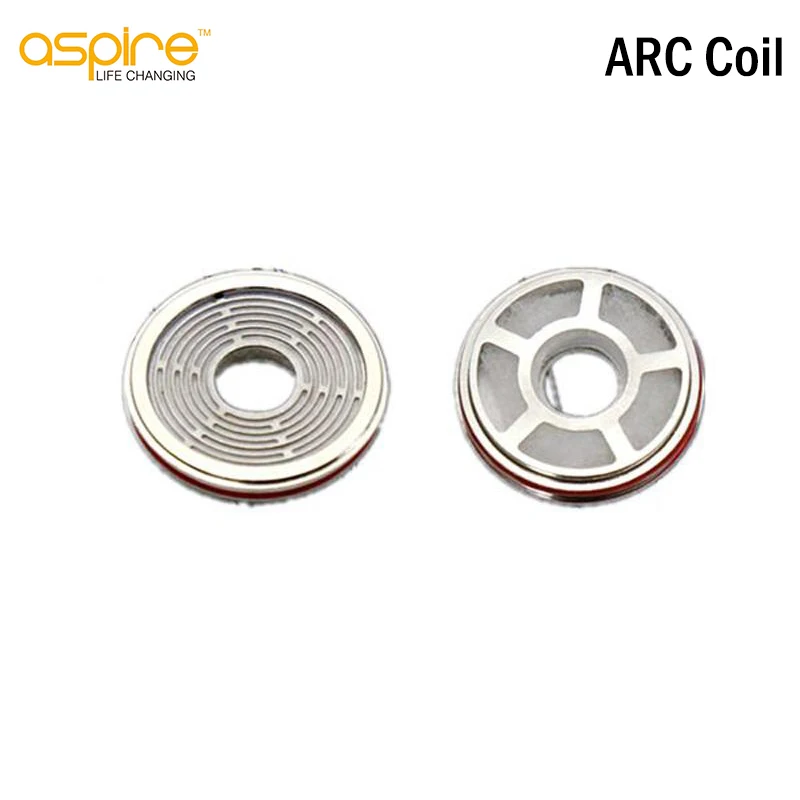 3 шт. оригинальный Aspire ARC катушка радиальная 0.1ohm -0.16ohm Сменная головка для E Cig Revvo Tank