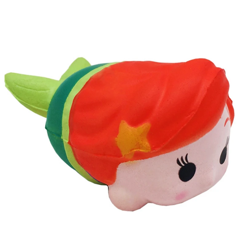 Jumbo Kawaii, мягкая сказочная кукла с Минни, медленно поднимающаяся, мягкая игрушка для выдавливания хлеба, торта, Ароматизированная для детей, детская игрушка веселье, подарок - Цвет: 16