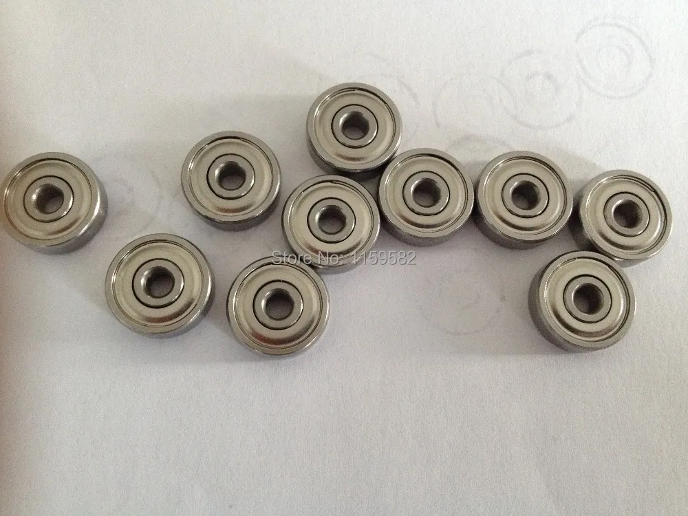 

Micro bearing dental bearing SR144TLZNW Si3N4 BALLS 3.175 * 6.35*2.38 ABEC-11 Z3V3 ceramic bearing Dental handpiece bearing