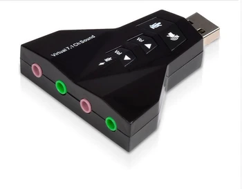 

STW Computer professional 7.1 independent notebook external usb sound card