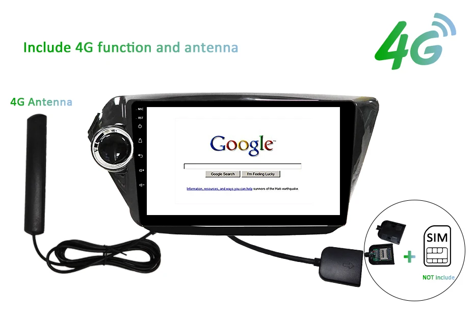 Discount 9" DSP IPS 2.5D Screen Android 9.0 Car GPS for KIA RIO 3 4 accessories sedan Radio Car Navigation Stereo NO DVD Player 7