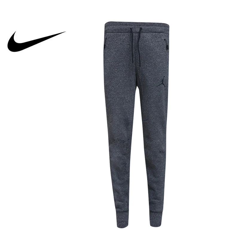 

Original New Arrival Official NIKE ICON FLEECE WC PANT Men's Running Pants Sportswear Elastic Waist Cotton Polyester 809475-010