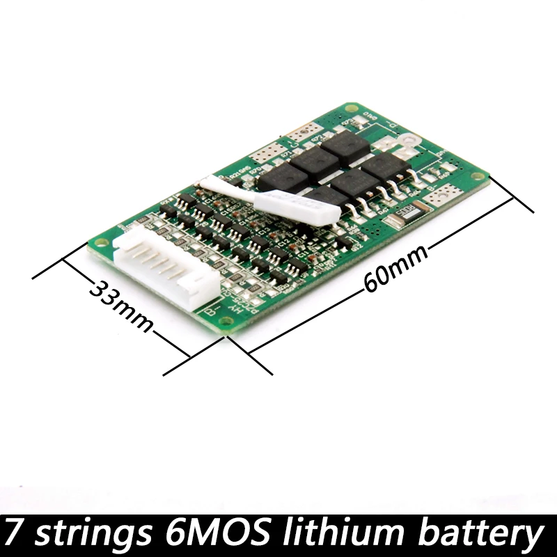 Liitokala 7 s 24 V 15A BMS литиевые Аккумулятор для электрического велосипеда 8Ah 10Ah 12Ah Li-Ion с
