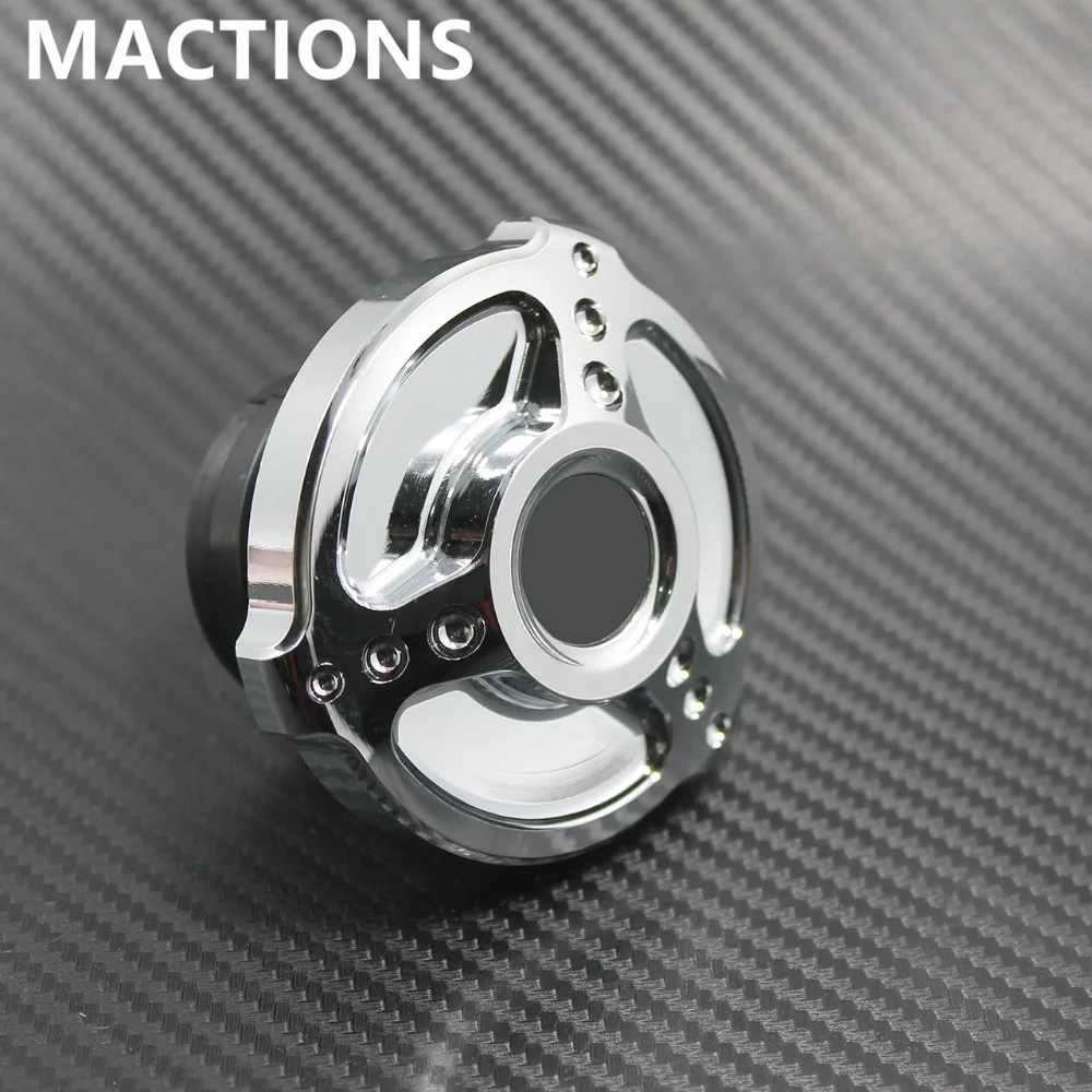 Buy Motorcycle Parts Fuel Gas Tank Cap Cover Chrome